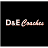 D + E Coaches logo